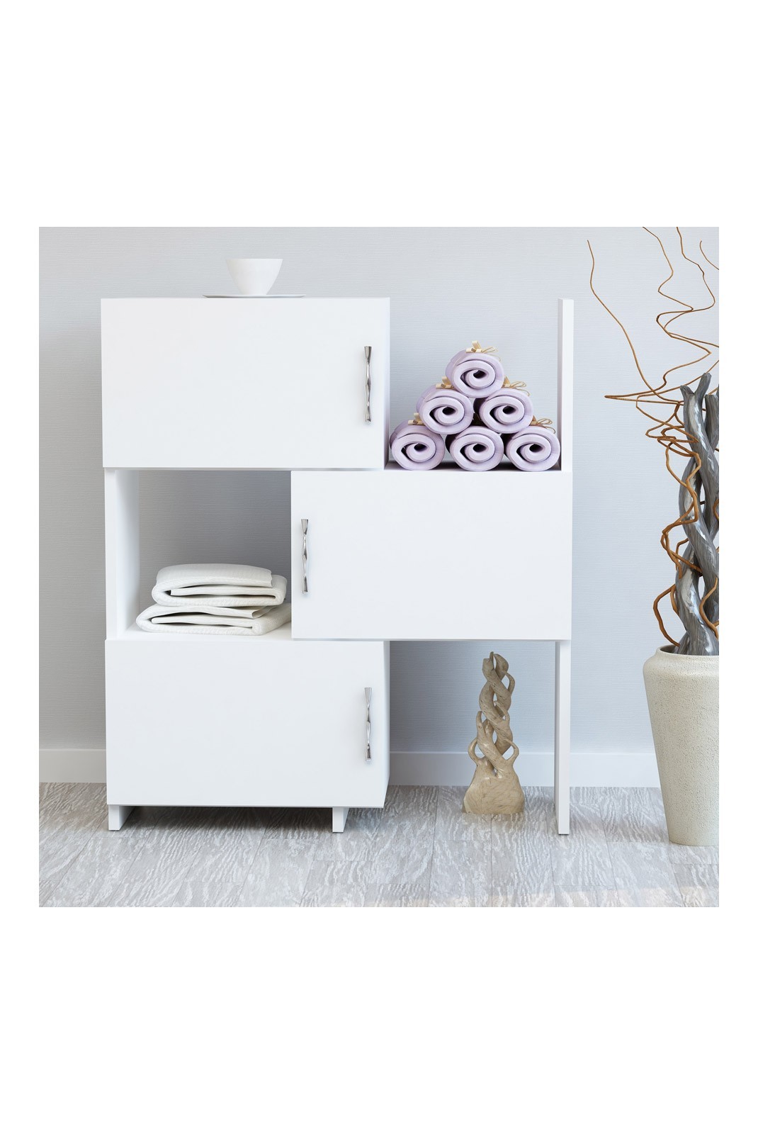 Armoire multi-usages - White - 3901