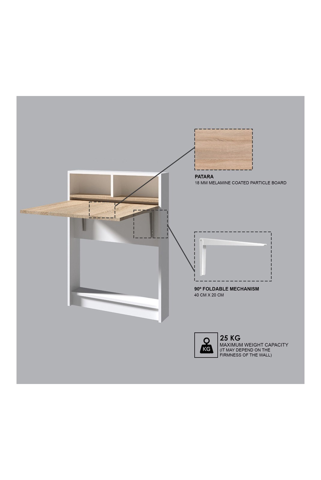 Table pliante - Patara - 3803