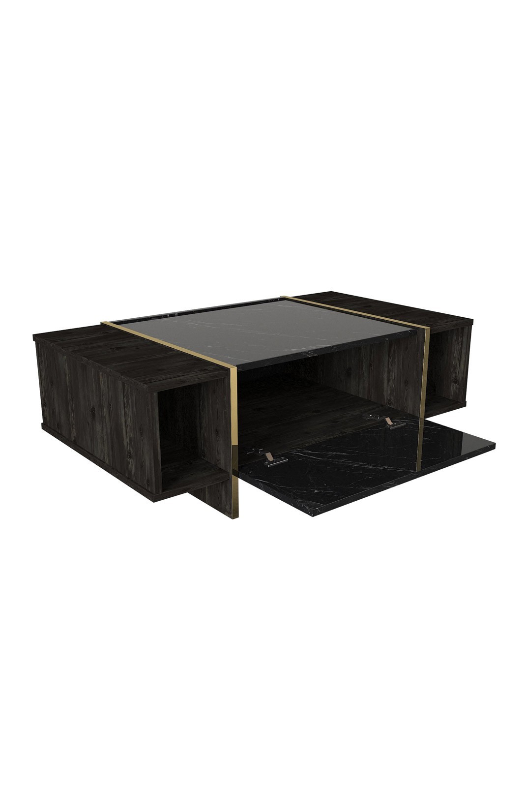 Table basse - Black / Gold - 2825