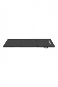 Tapis d'exercices pliable SYNERFIT en mousse polyuréthane 180x50x5cm - Coloris Noir