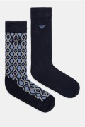 Lot 2 paires chaussettes Emporio armani 72136 MARINE/ROMBI 302302 4F274