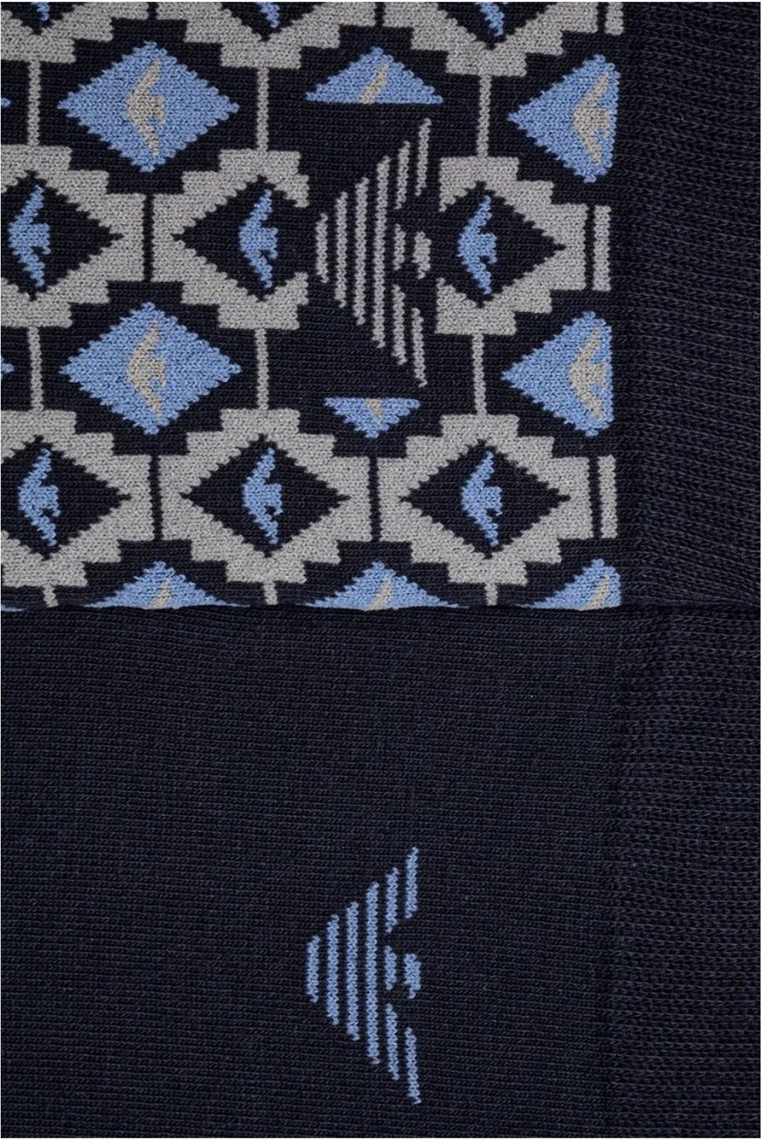 Lot 2 paires chaussettes Emporio armani 72136 MARINE/ROMBI 302302 4F274