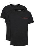 Bipack tshirts coton stretch Emporio armani 23820 NERO/NERO 111267 4F717