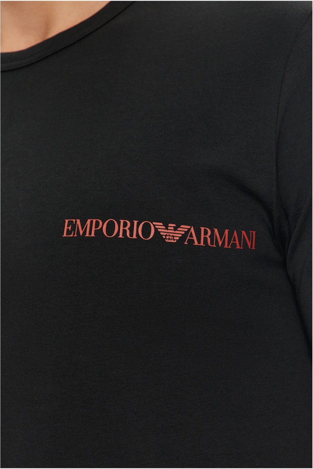 Bipack tshirts coton stretch Emporio armani 23820 NERO/NERO 111267 4F717