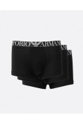 Tripack boxers coton stetch Emporio armani 73320 NERO/NERO/NERO 111357 4F726