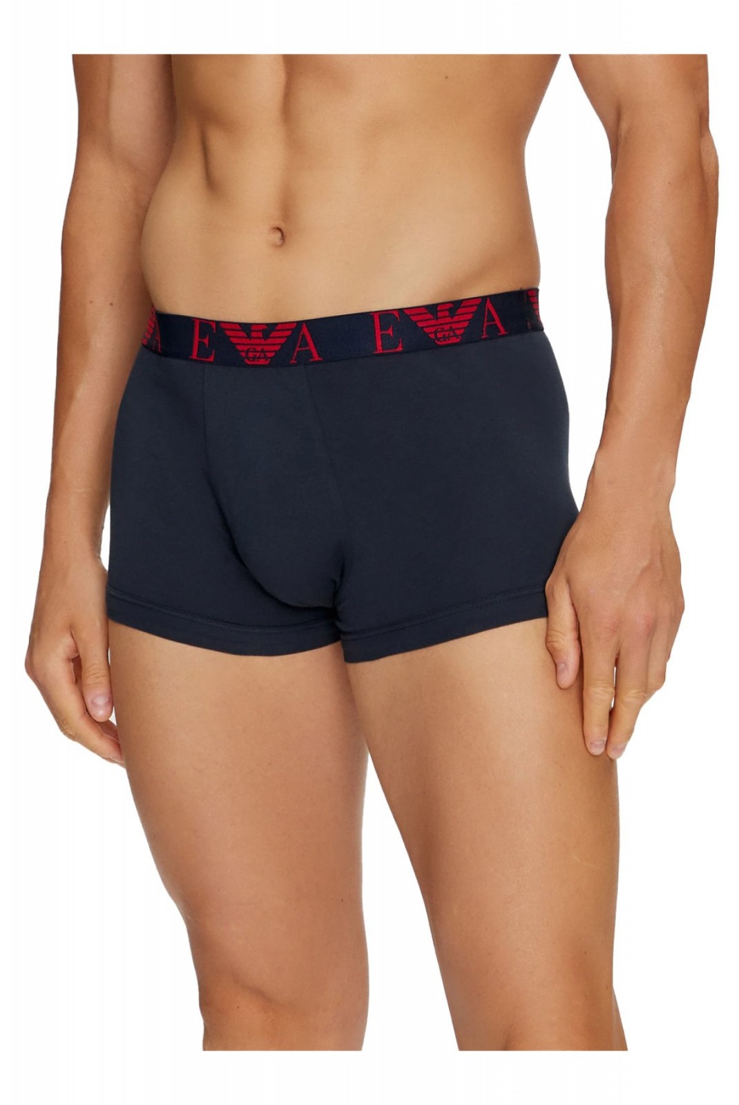 Tripack boxers coton stretch Emporio armani 75236 MARIN/ROSSO LAC/BIAN 111357 4F715