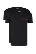 Bipack TShirts col V Emporio armani 23820 NERO/NERO 111849 4F717