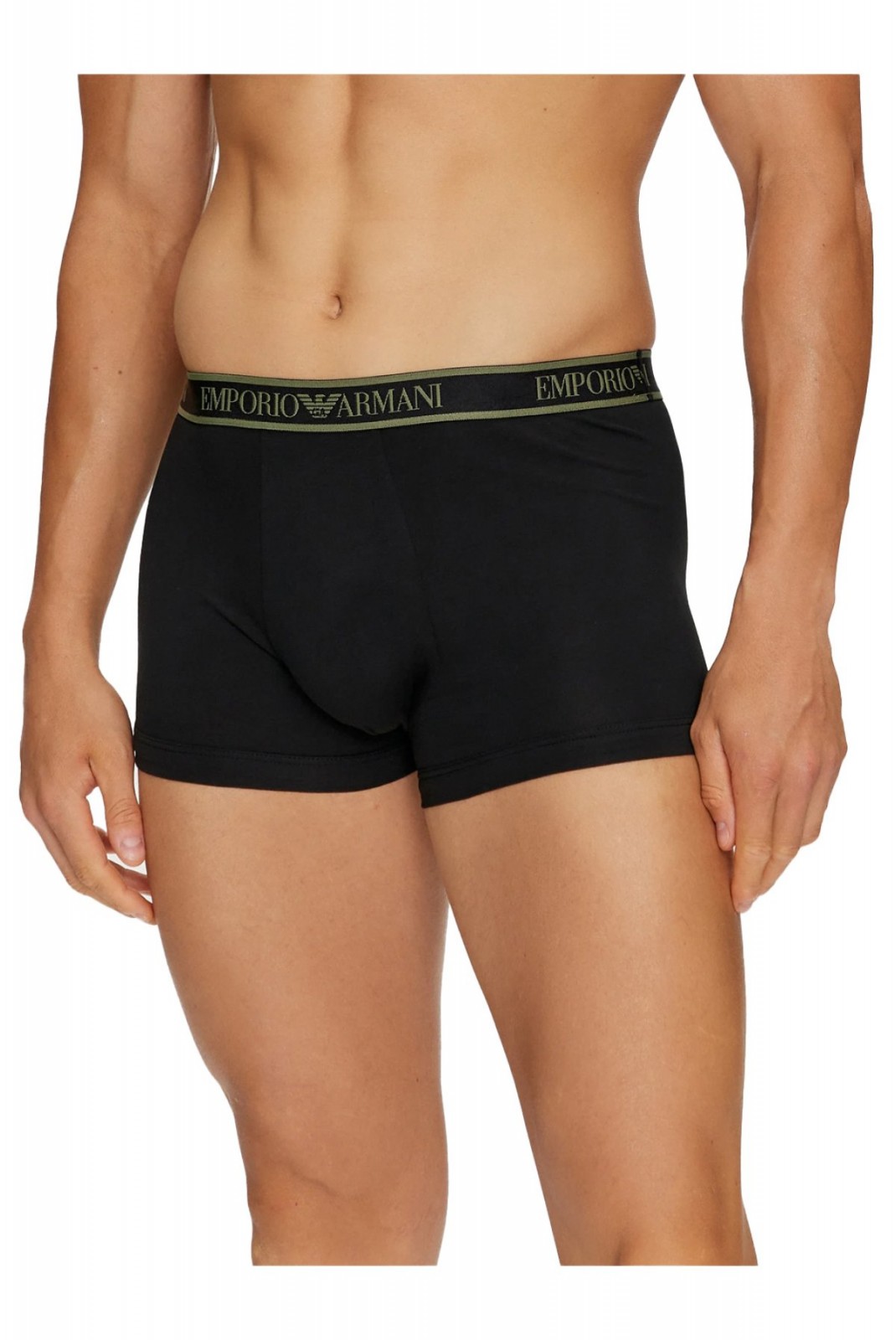 Tripack boxers coton stretch Emporio armani 21320 NERO/NERO/NERO 111357 4F717