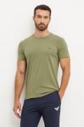 Bipack TShirts coton stretch Emporio armani 75836 MARINE/OLIVA 111267 4F720