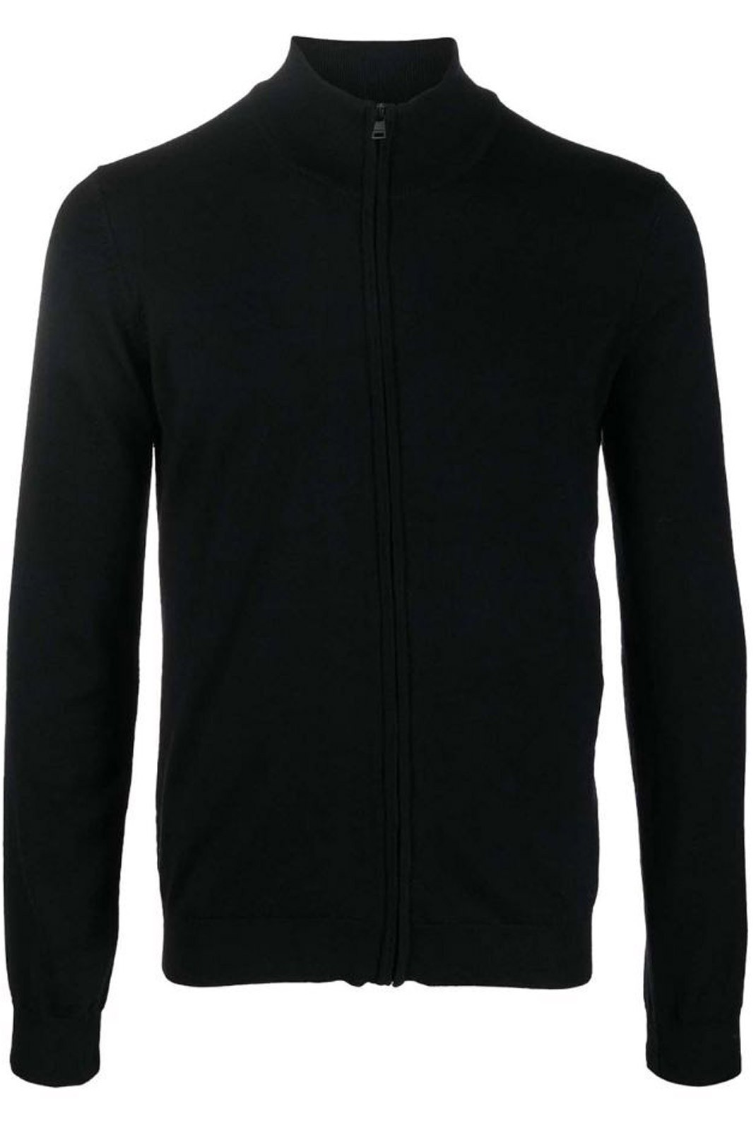 Sweat zippé à capuche - HUGO BOSS - Black