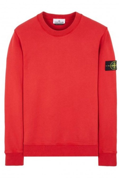 Sweatshirt - STONE ISLAND - Red