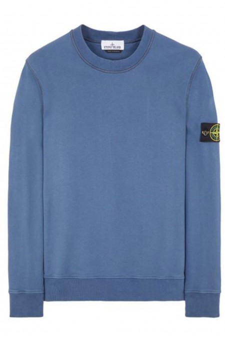 Sweatshirt - STONE ISLAND - Avio Blue