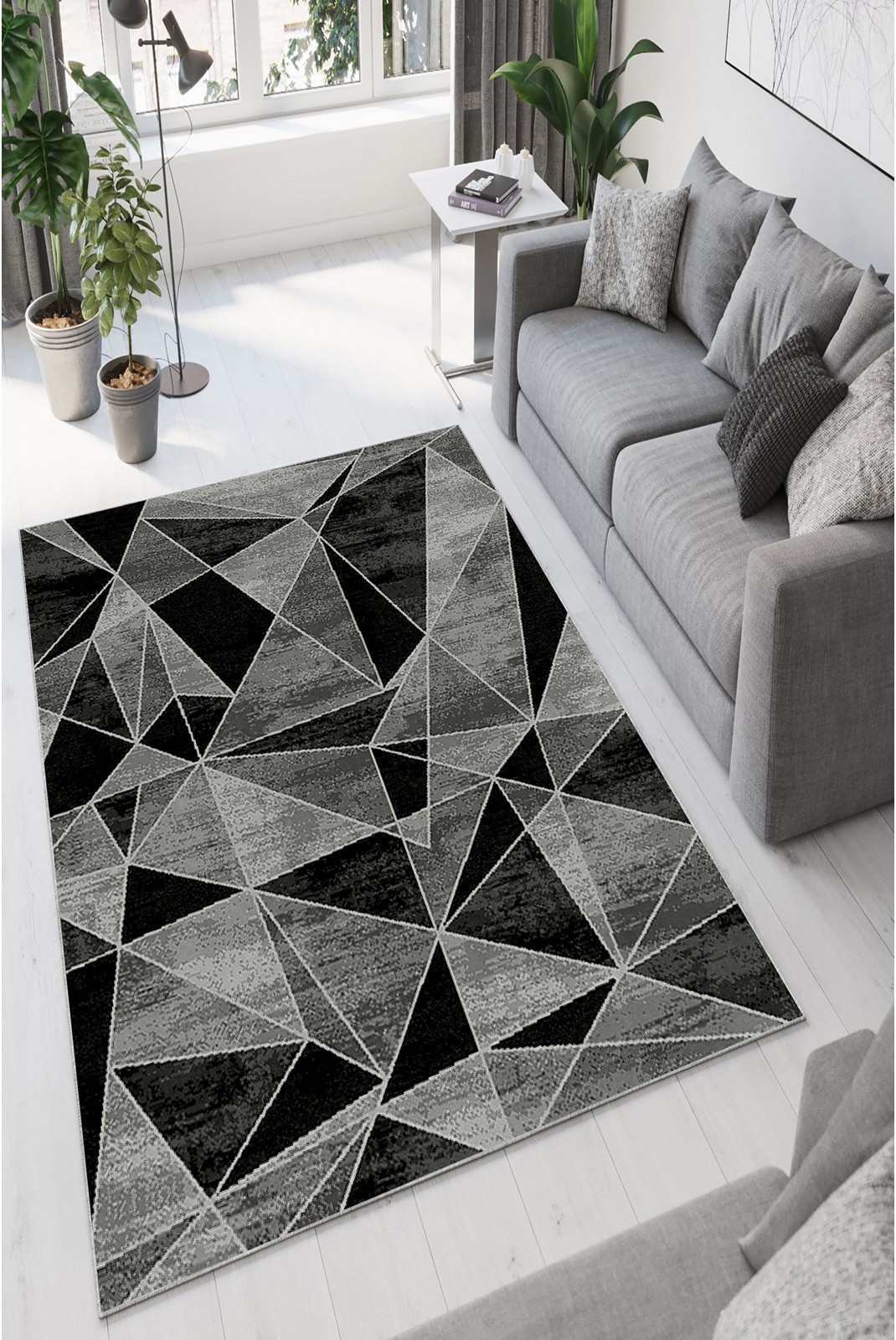 Tapis (120 x 180) - Grey - T3496