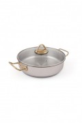 Ensemble de casseroles (2 pièces) - Silver / Gold - N1303