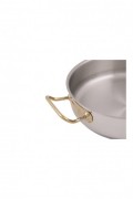 Ensemble de casseroles (2 pièces) - Silver / Gold - N1303