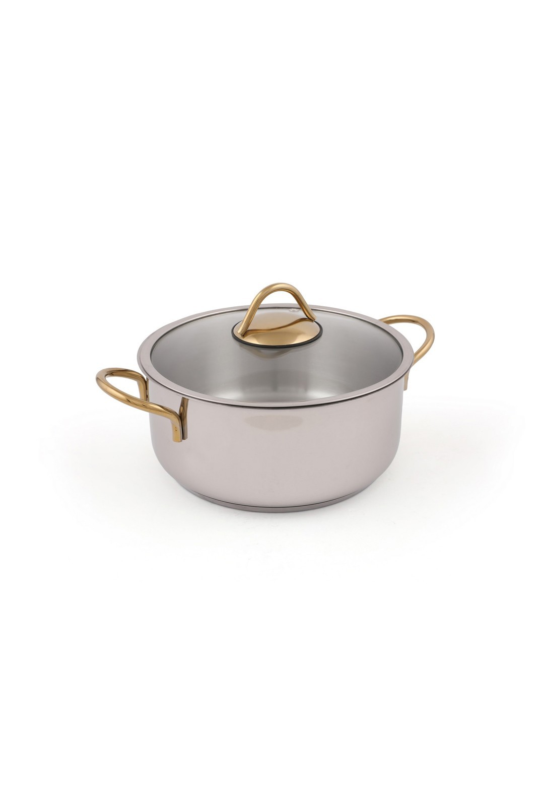 Ensemble de casseroles (2 pièces) - Silver / Gold - N1307