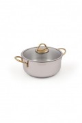 Ensemble de casseroles (2 pièces) - Silver / Gold - N1307