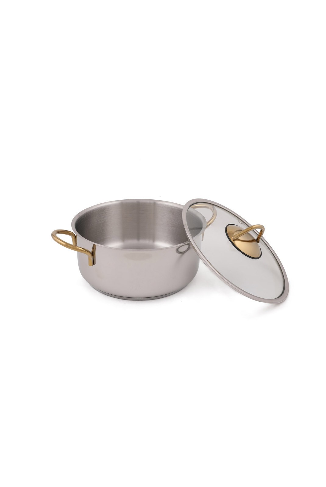 Ensemble de casseroles (2 pièces) - Silver / Gold - N1307