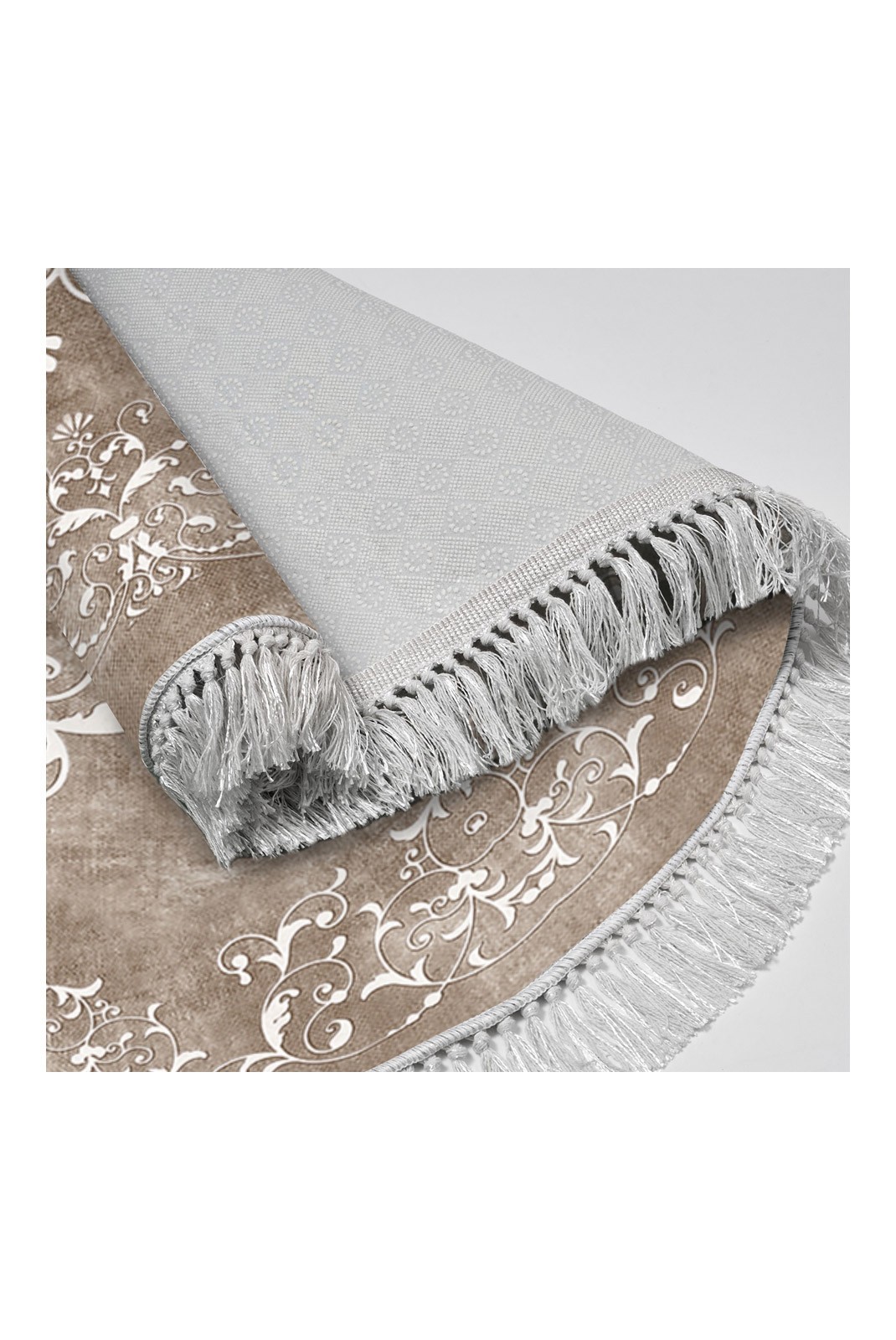 Tapis (180 cm) - Beige / White - R2298