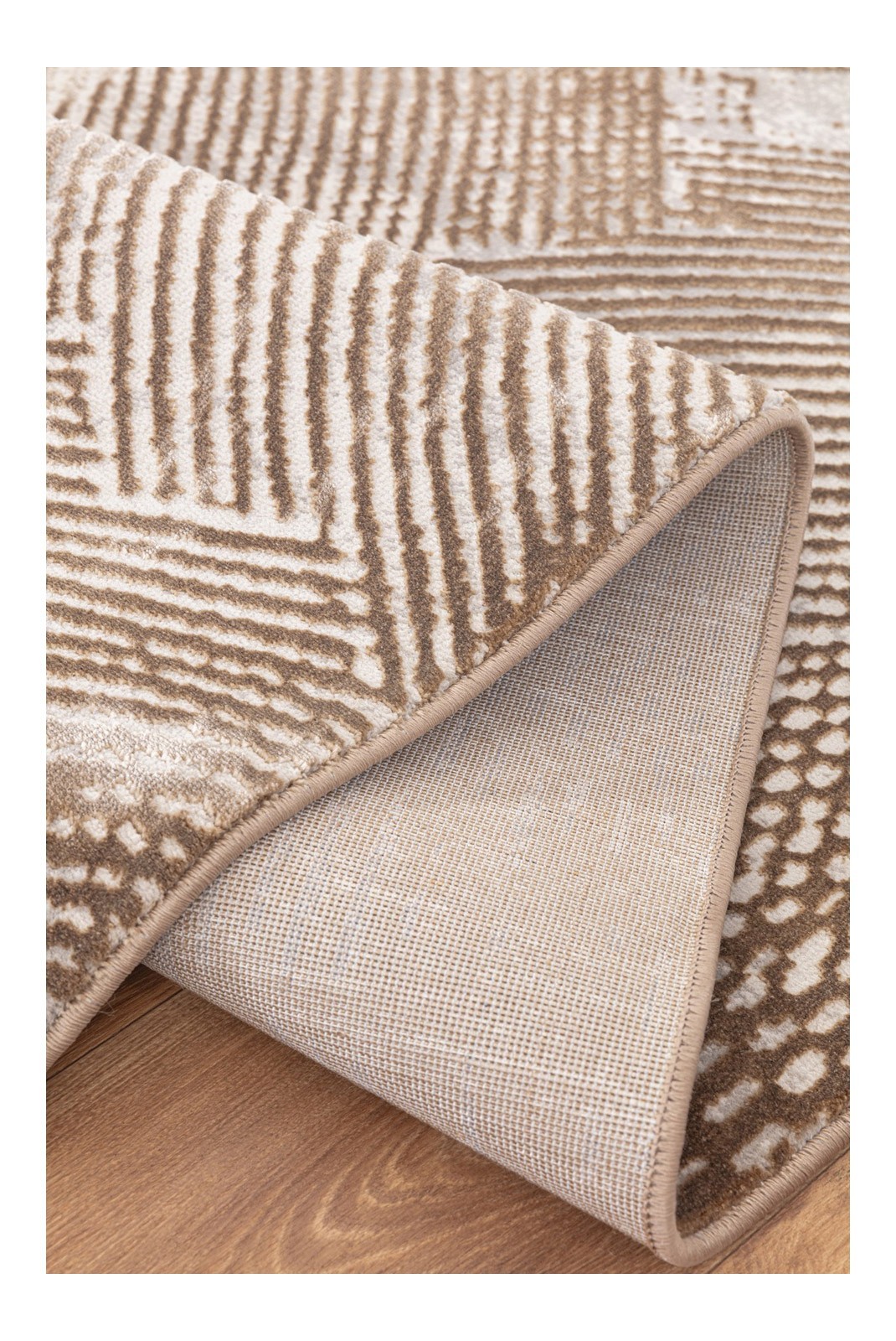 Tapis (200 x 290) - Mink / White - L1890