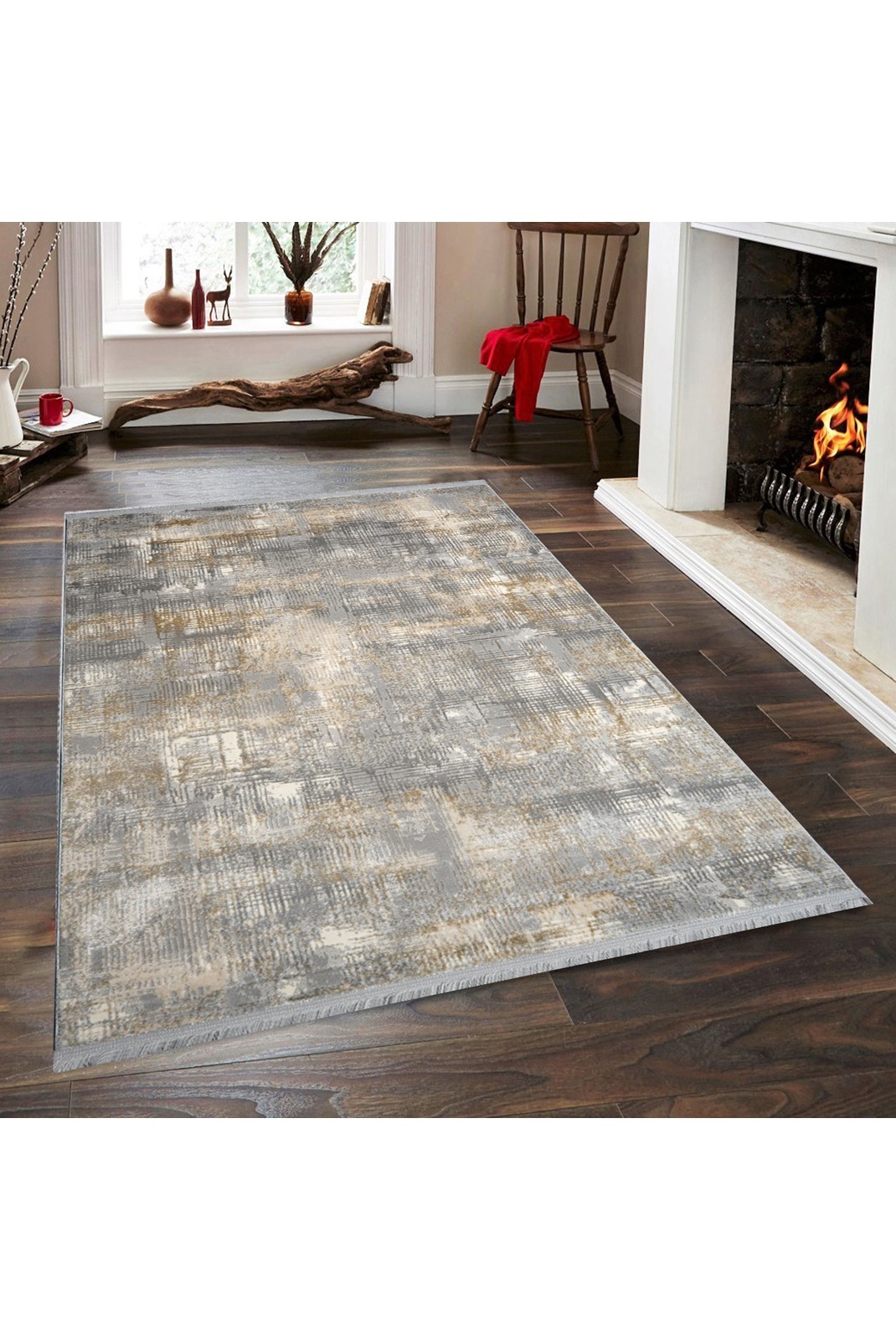 Tapis (200 x 290) - Grey / Beige / Cream - L1130