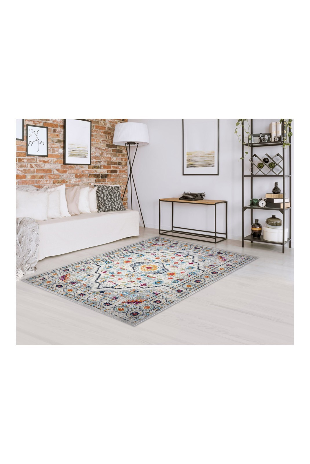 Tapis (200 x 290) - White / Grey - L1203