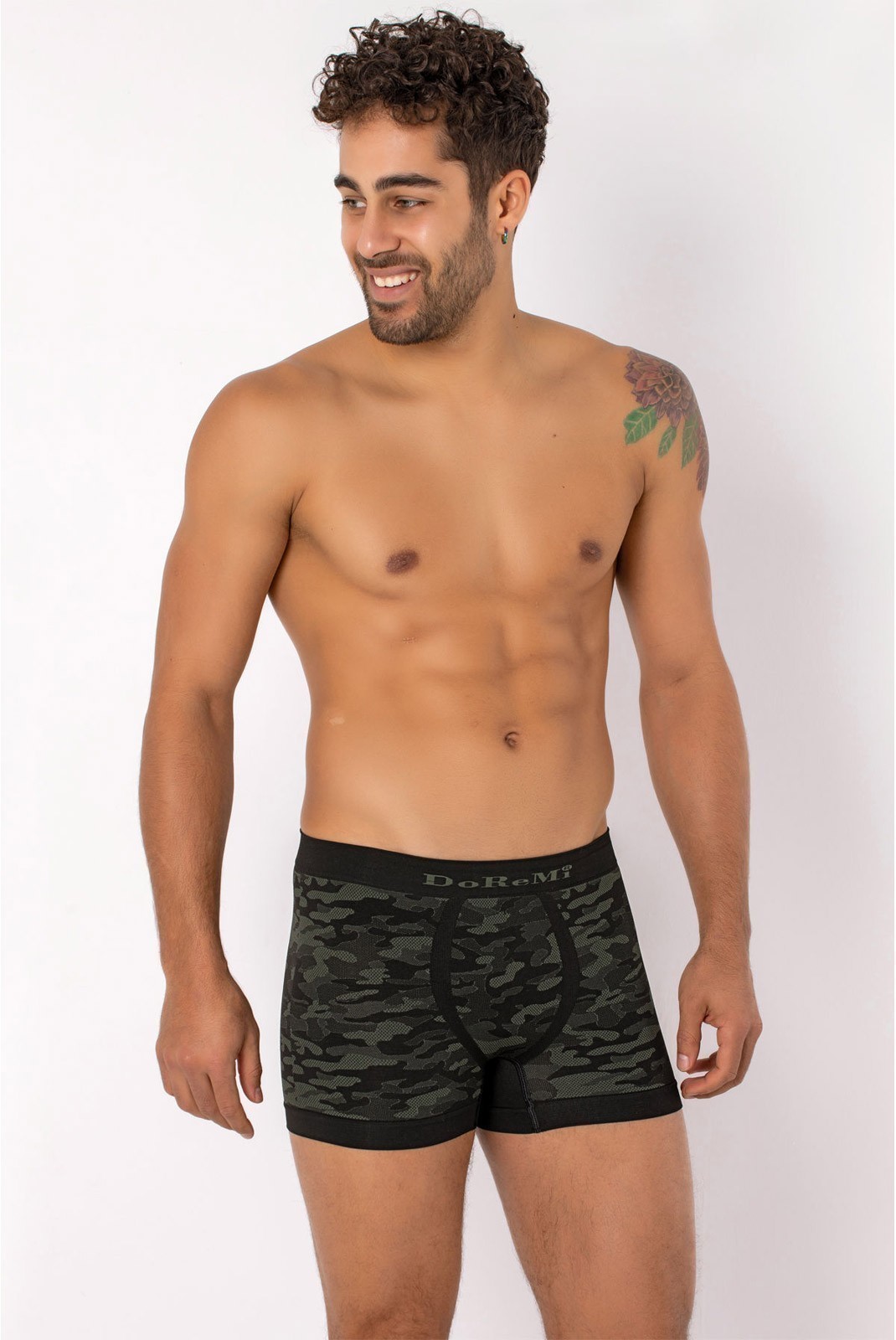 Boxer - 002-000430 - Khaki. Black - Khaki / Black - 190MRE1117