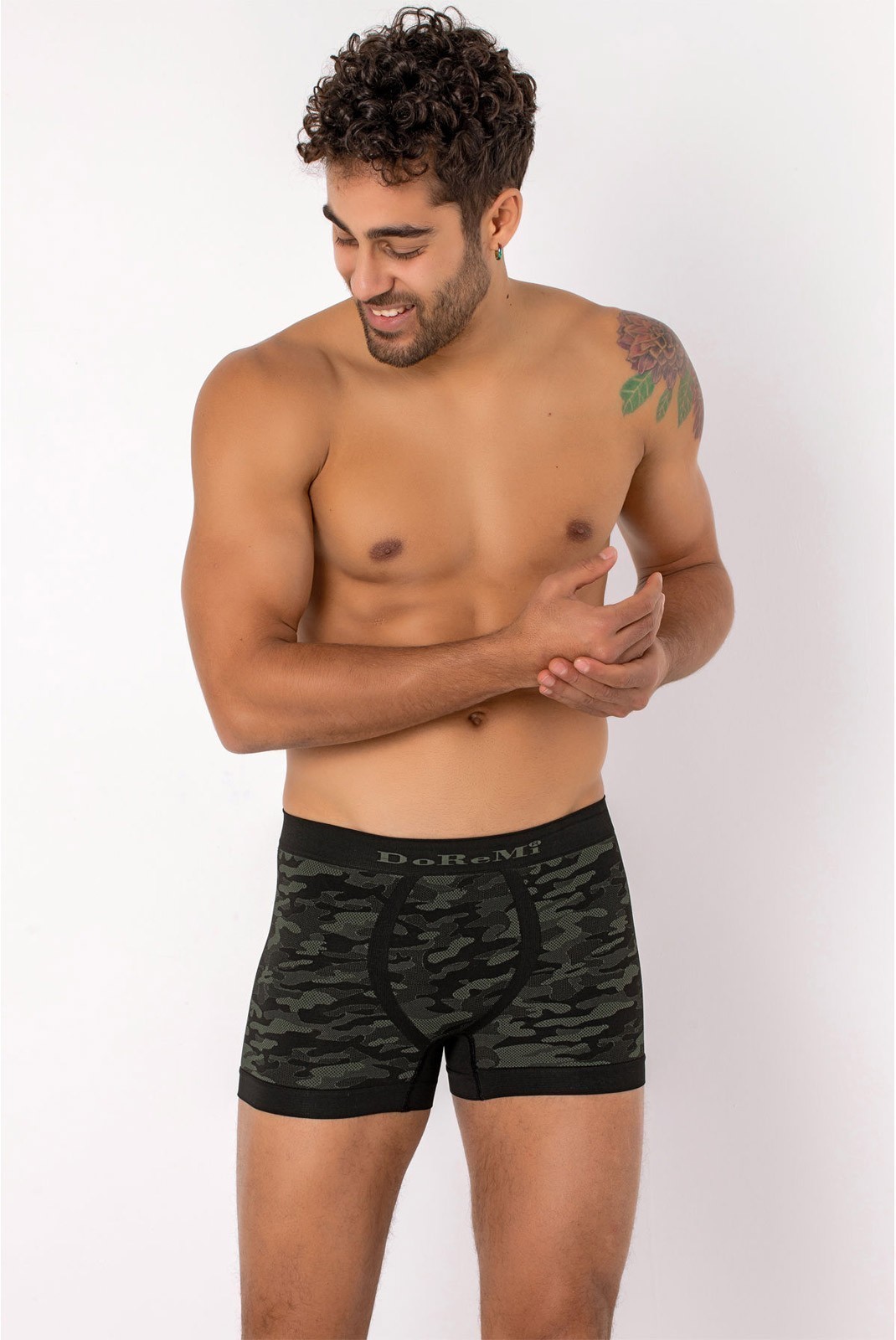 Boxer - 002-000430 - Khaki. Black - Khaki / Black - 190MRE1117