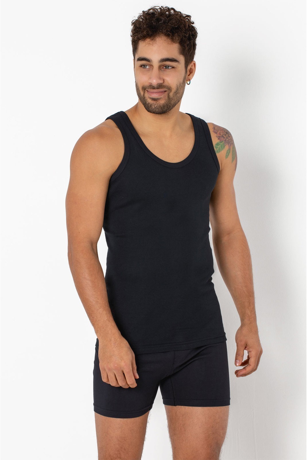 Débardeur - 001-021001 - Black - Black - 190MRE1147