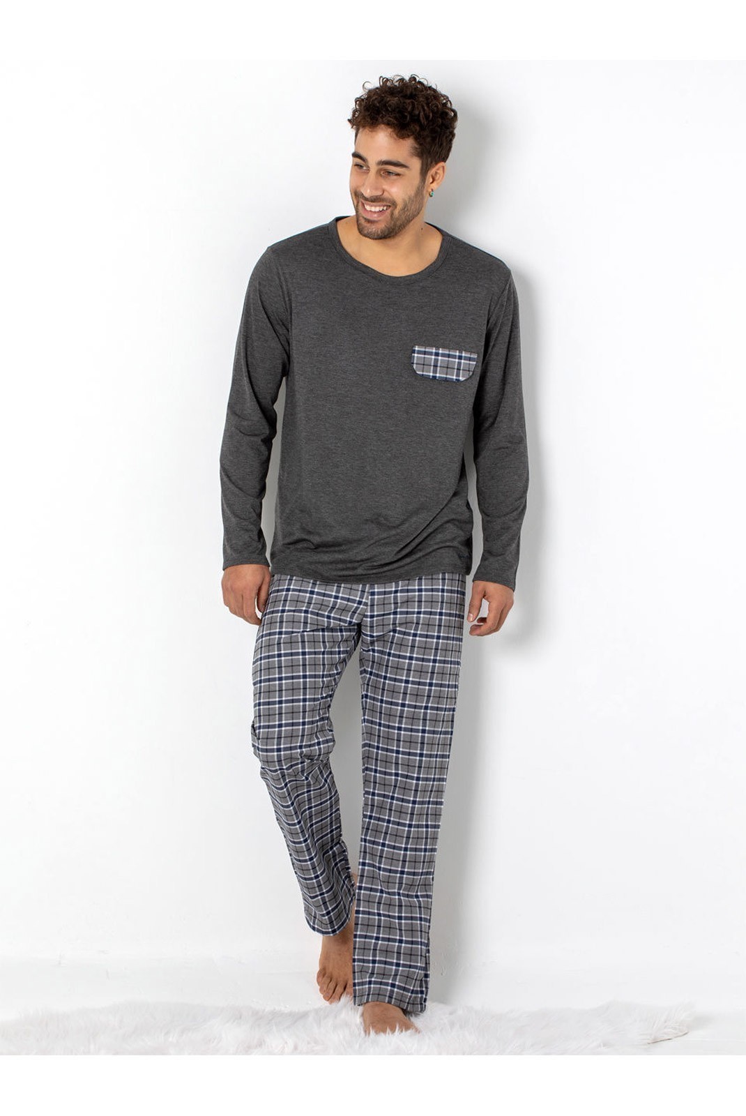 Pyjama - 002-000305 - Anthracite - Anthracite - 190MRE1506