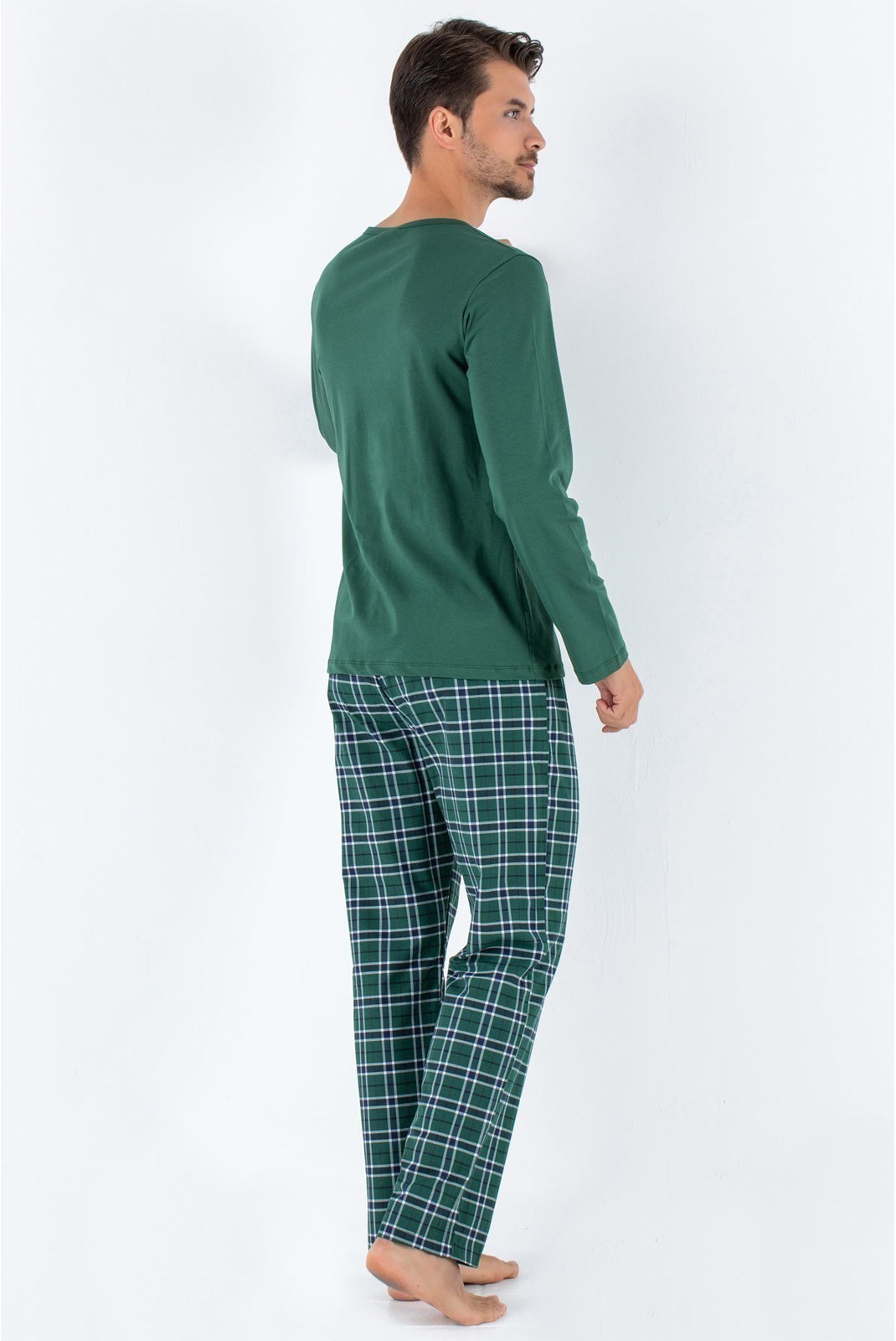 Pyjama - 002-000306 - Green - Green - 190MRE1507