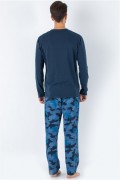 Pyjama - 002-000820 - Dark Blue - Dark Blue - 190MRE1530