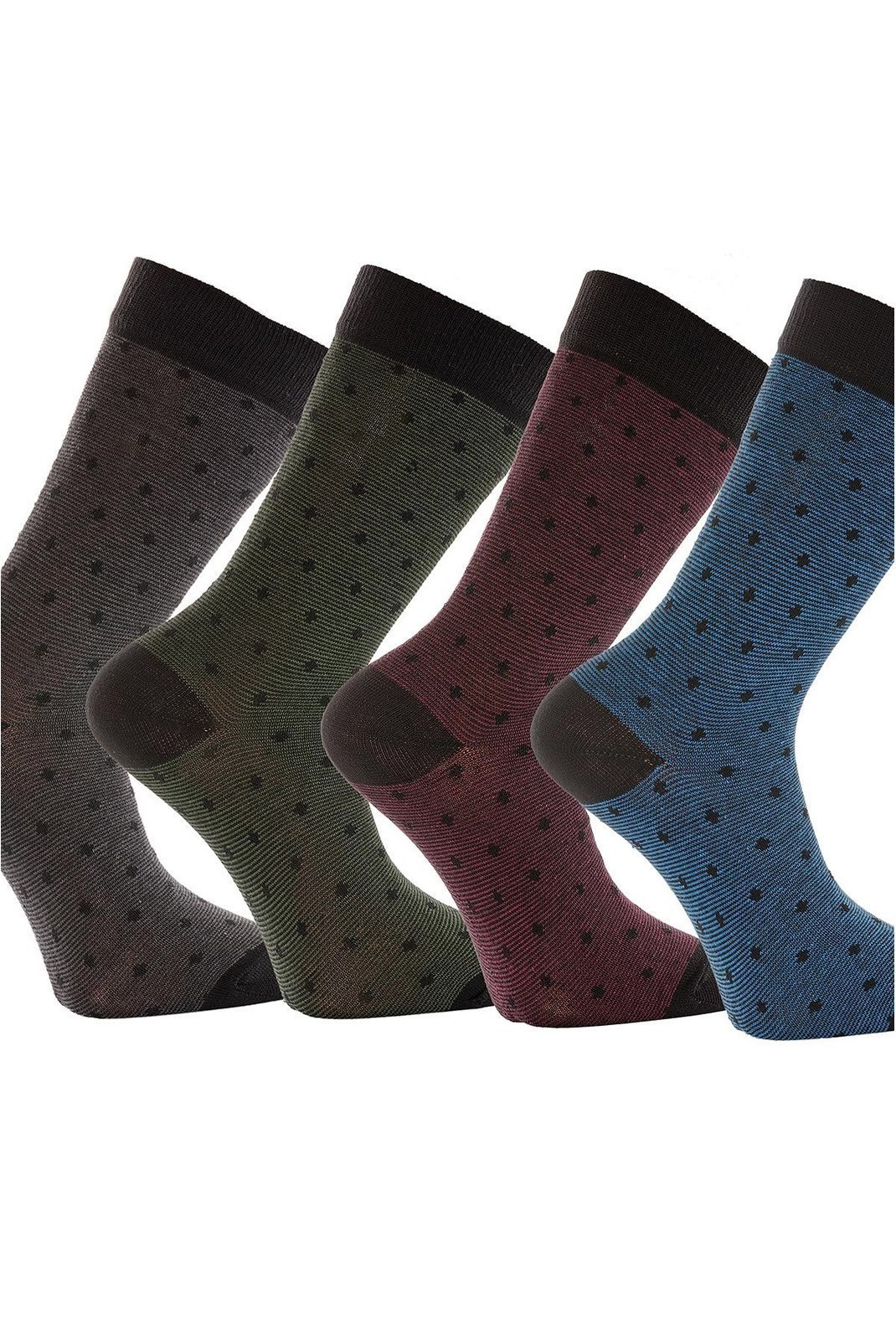 Paire de chaussettes (4 Pièces) - 001-000295001 - Multicolor - Multicolor - 190MRE1534