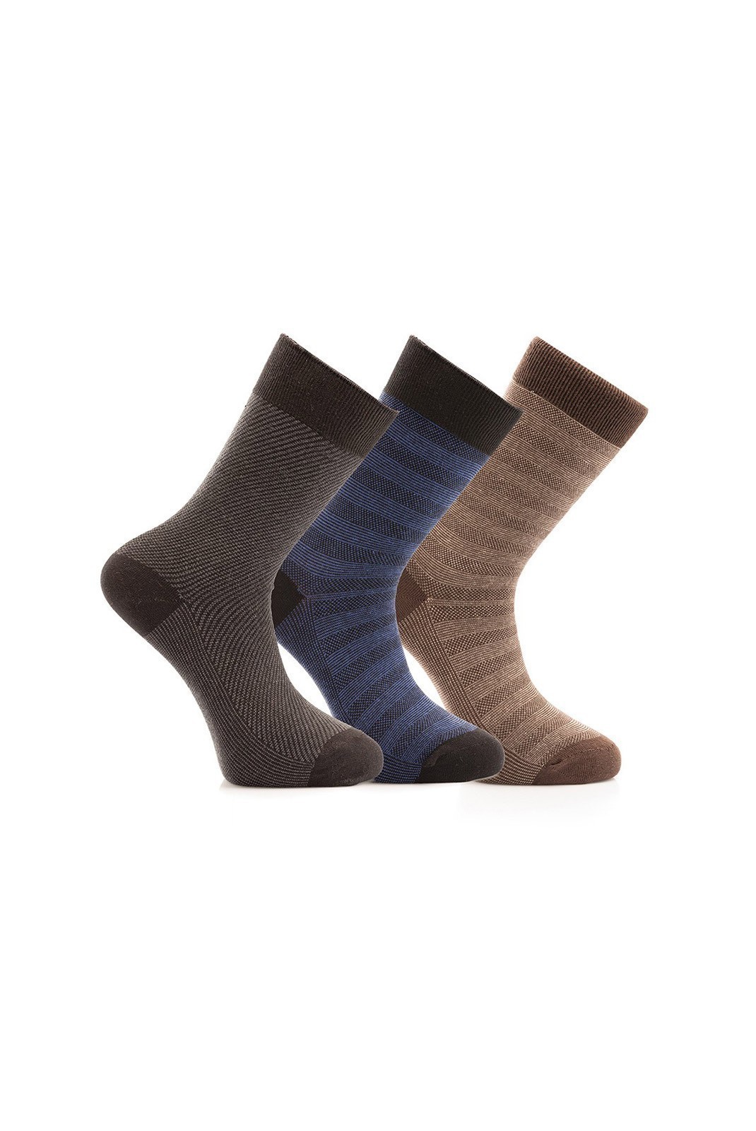 Paire de chaussettes (3 Pièces) - 001-000300001 - Multicolor - Multicolor - 190MRE1539