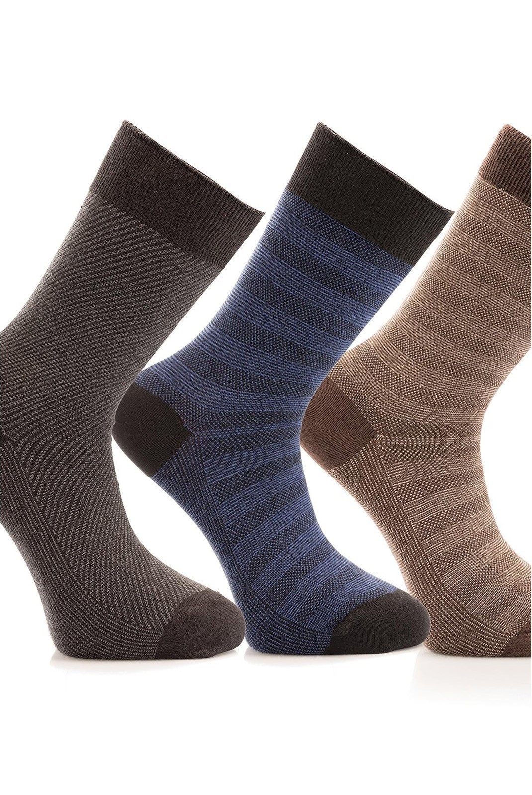 Paire de chaussettes (3 Pièces) - 001-000300001 - Multicolor - Multicolor - 190MRE1539