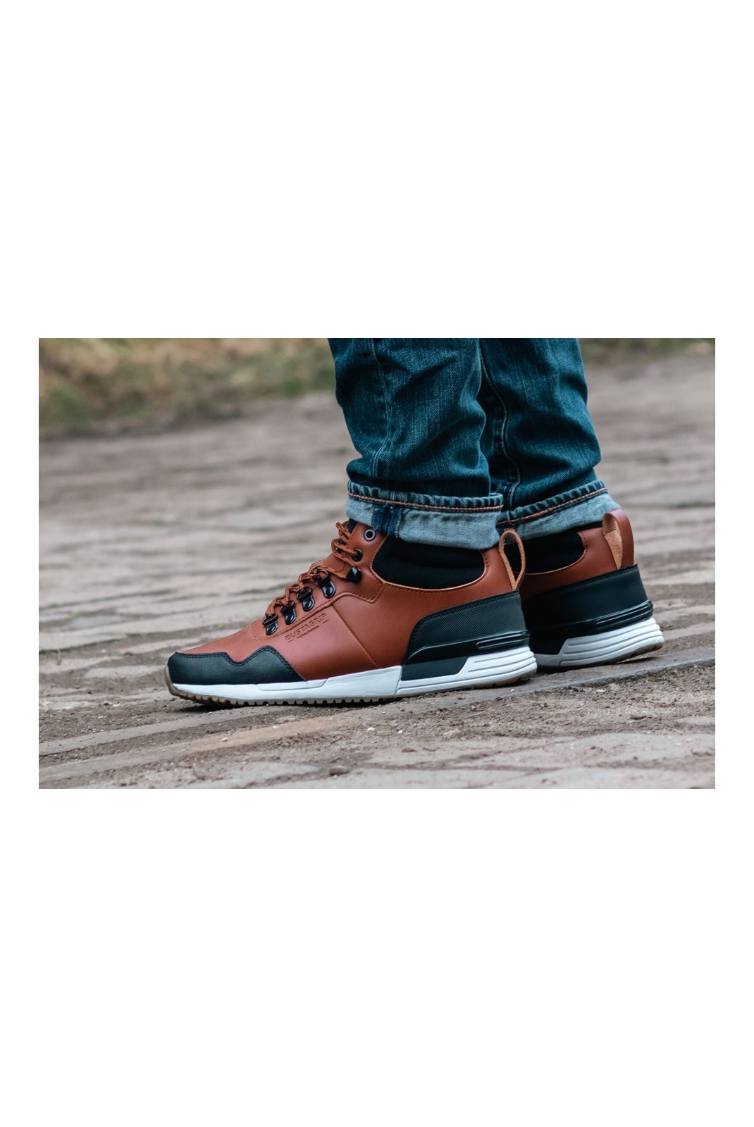 Sneakers - Bustagrip - Marron / Noir - Jogger Pro