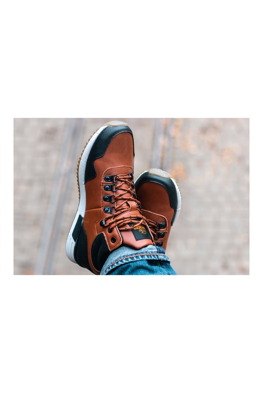 Sneakers - Bustagrip - Marron / Noir - Jogger Pro