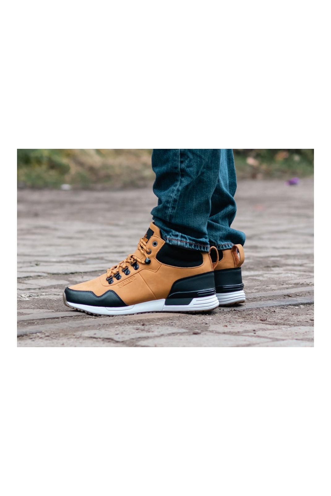 Sneakers - Bustagrip - Jaune / Noir - Jogger Pro