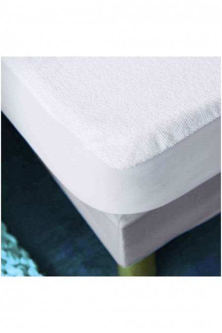 Protège matelas Molleton aborbant anti bacteriens & anti acariens Sanitized - 90x190cm - 83120043