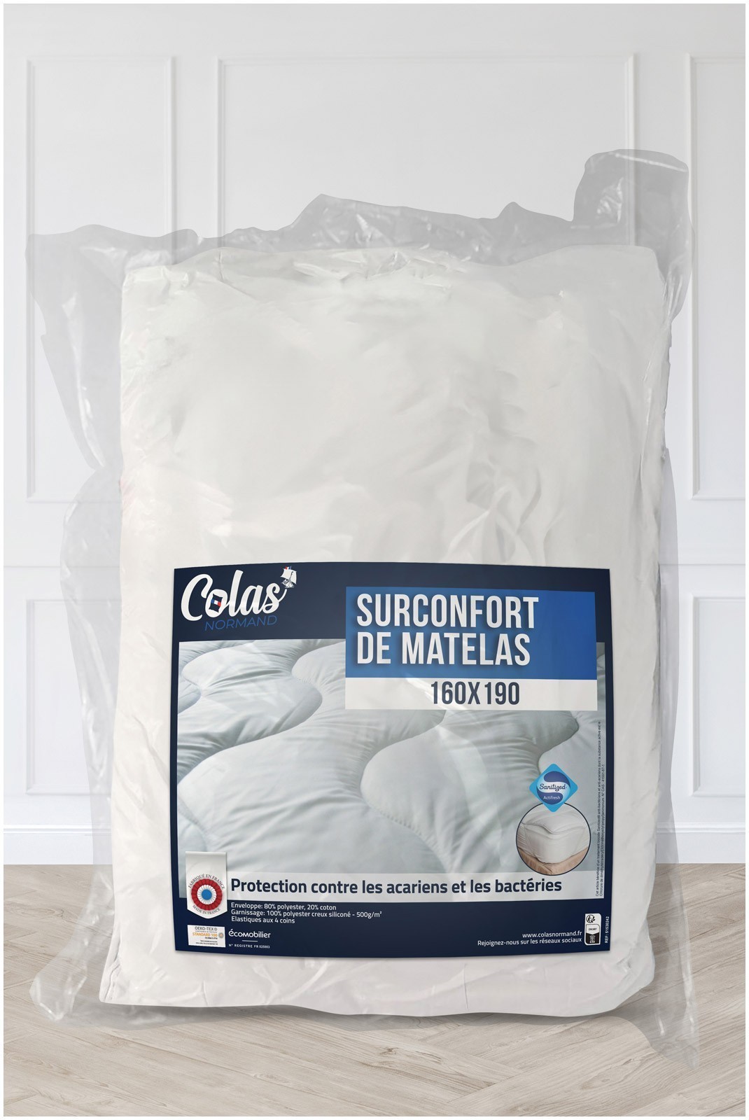 Surconfort de Matelas  - 160x190cm - 53118303