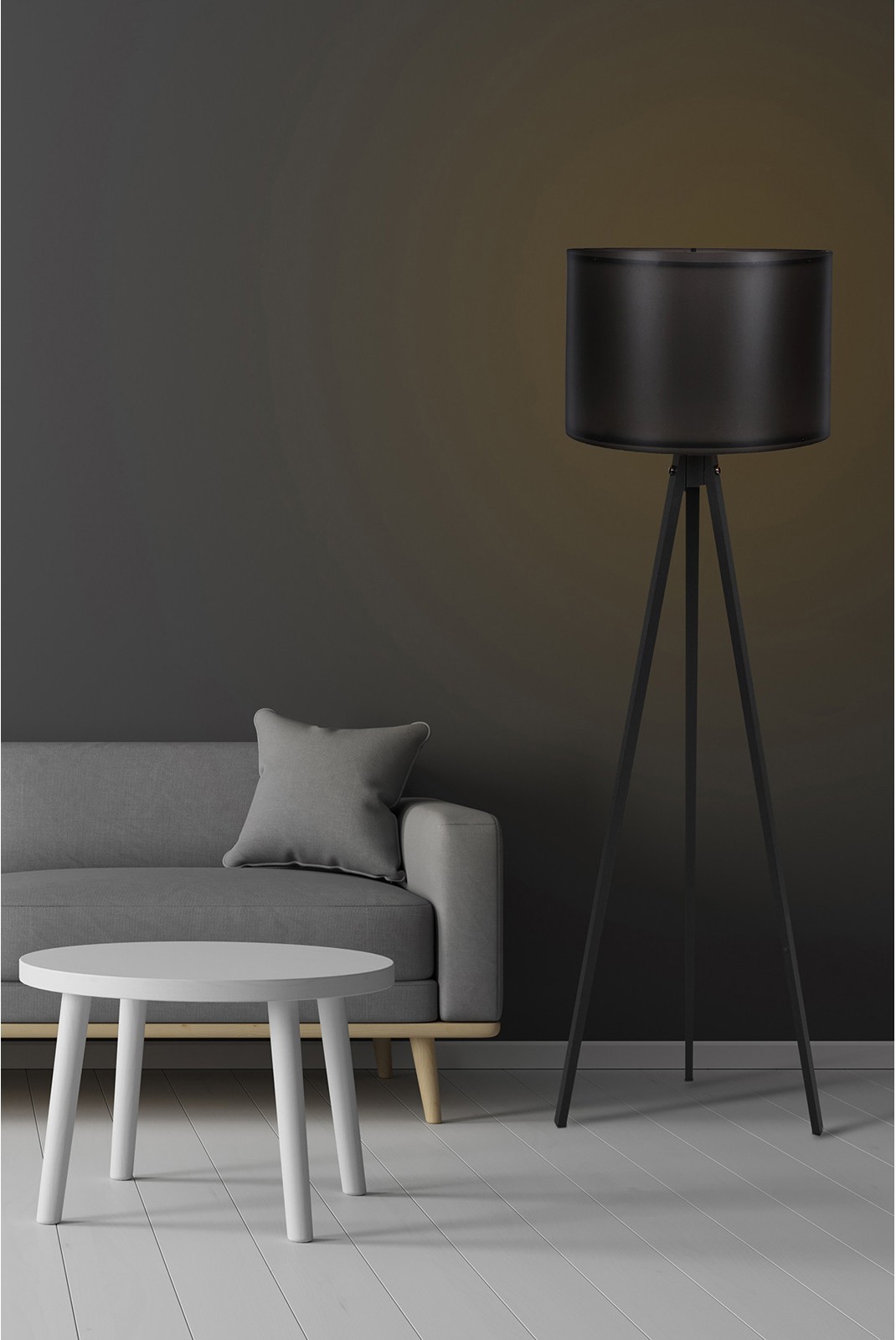 Lampadaire - Black - H1120