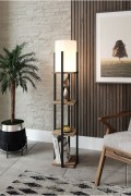 Lampadaire - Natural / Black - H1148