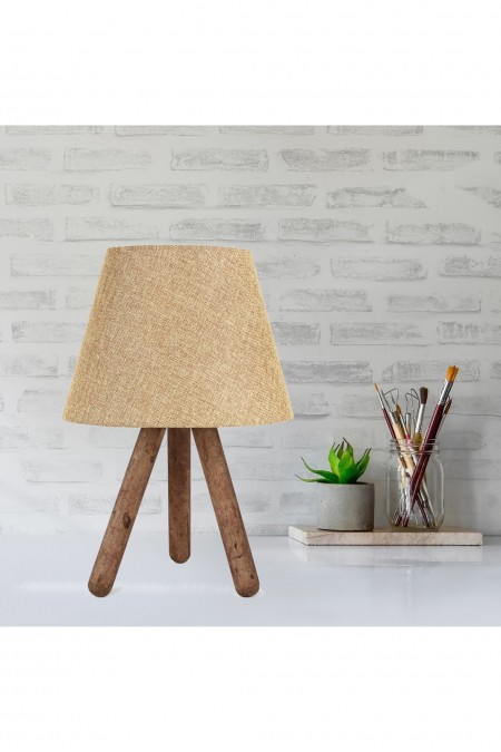 Lampe de table - Beige / Brown - N1428