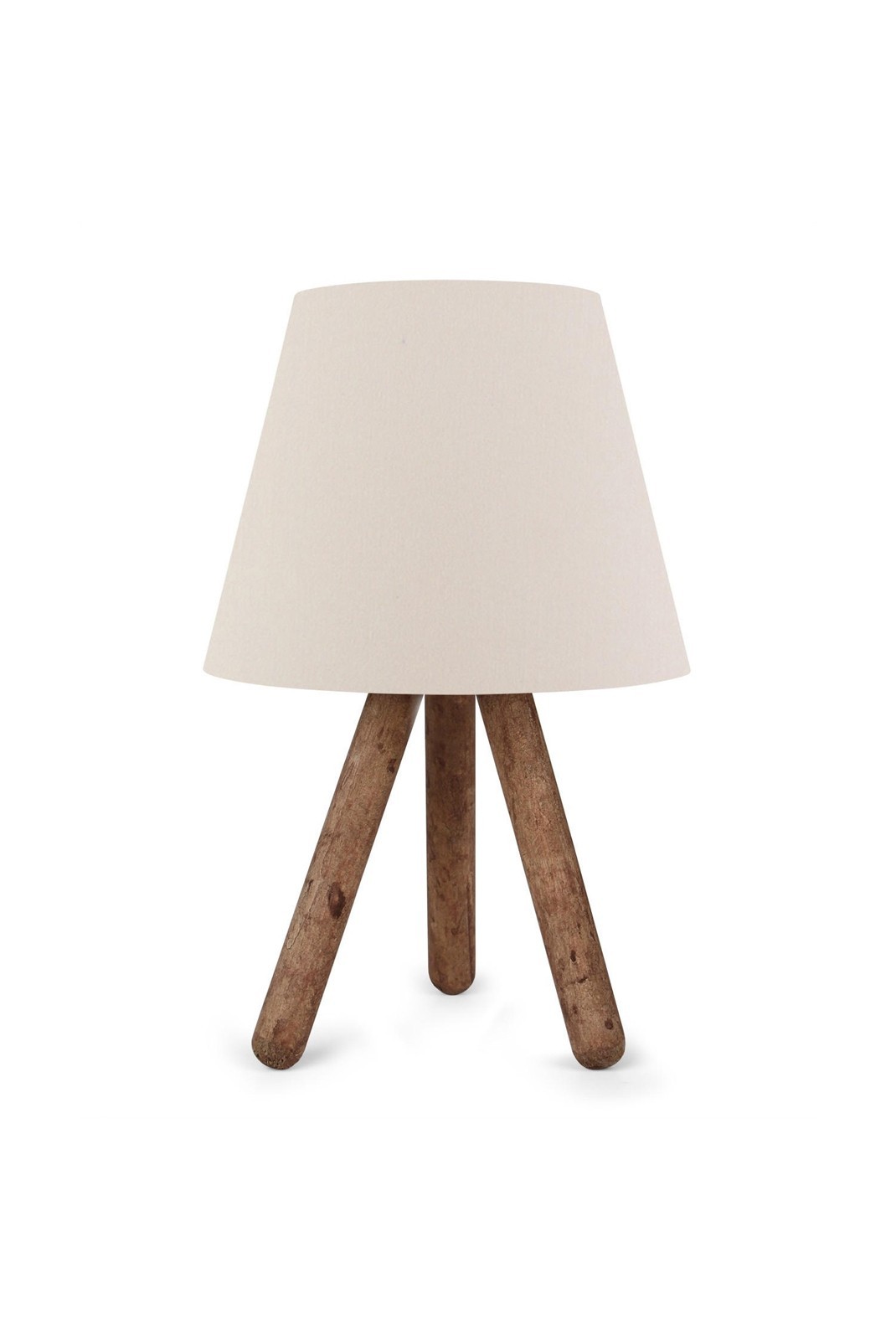 Lampe de table - White / Walnut - N1657