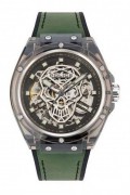 Montre Quartz - POLICE - Transparent/Grey/Green