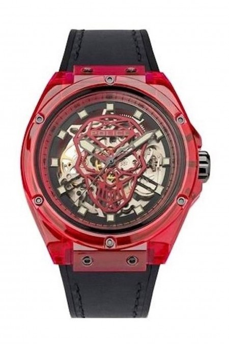 Montre Quartz - POLICE - Red/Red/Black