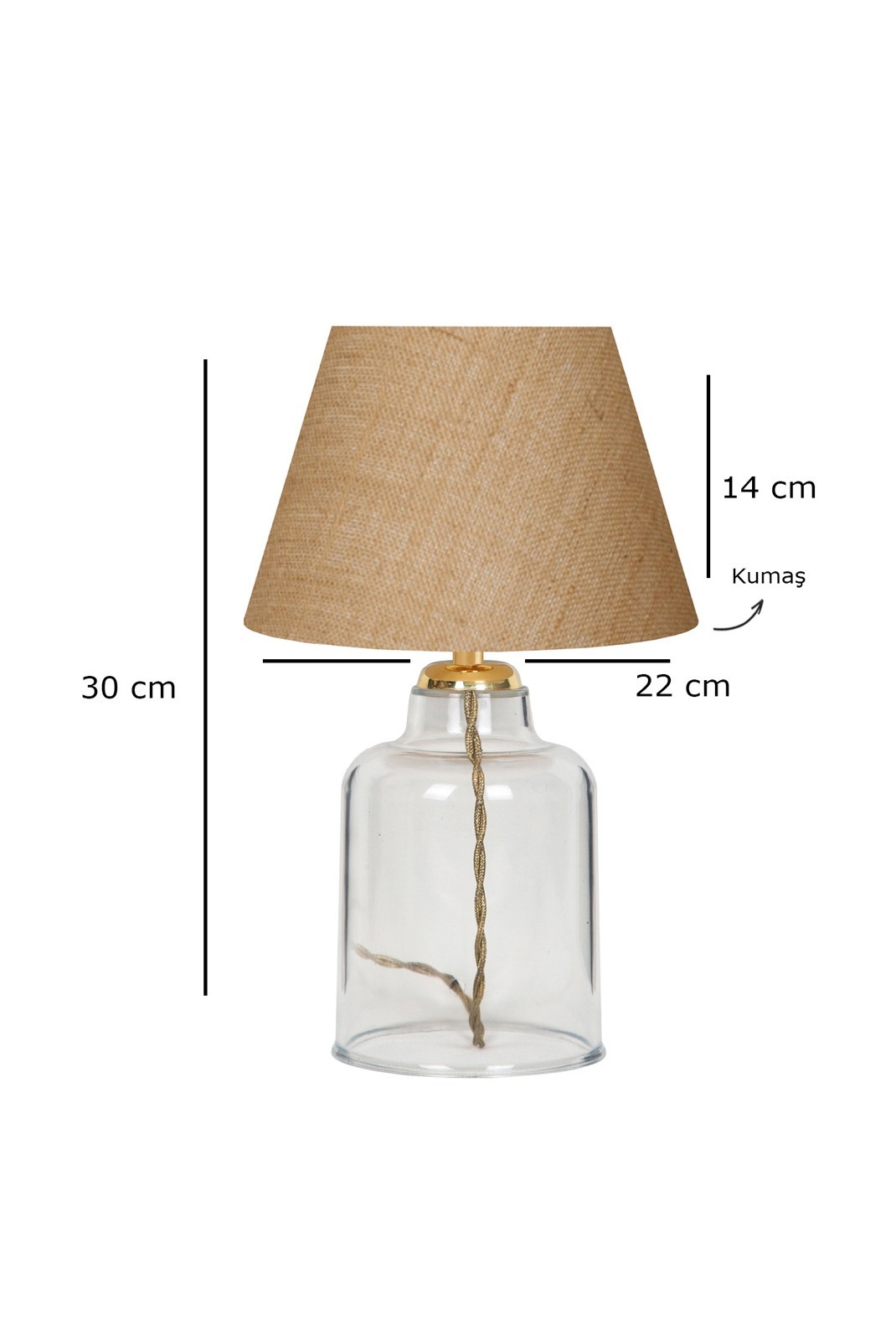 Lampe de table - Cream - N2558