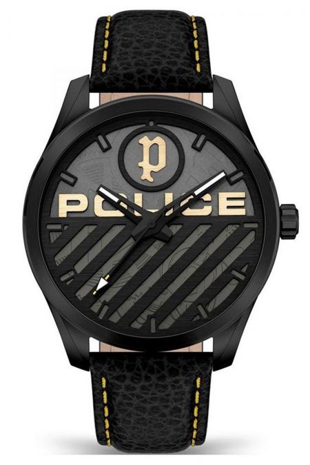 Montre Quartz - POLICE - Black/Black/Black