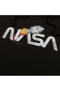 Sweatshirt - NASA - Vintage Rocket - Black - AIMHS004BLK