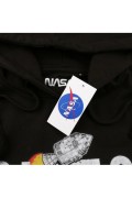 Sweatshirt - NASA - Vintage Rocket - Black - AIMHS004BLK